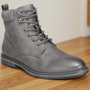 Club Room Men's Westin Gray Lace-Up Boots